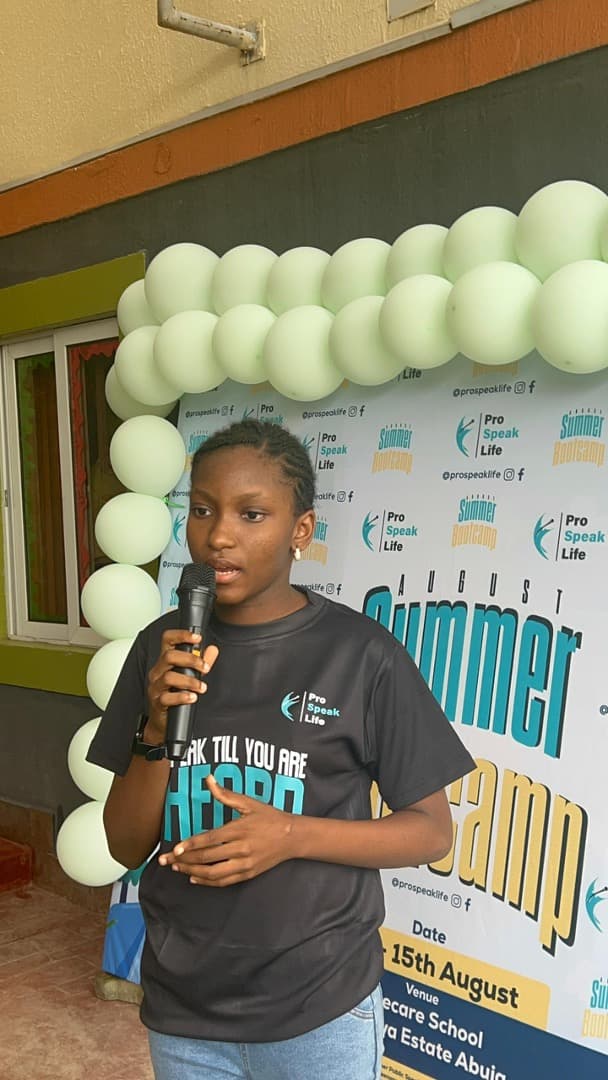 Children at Prospeak Life Academy