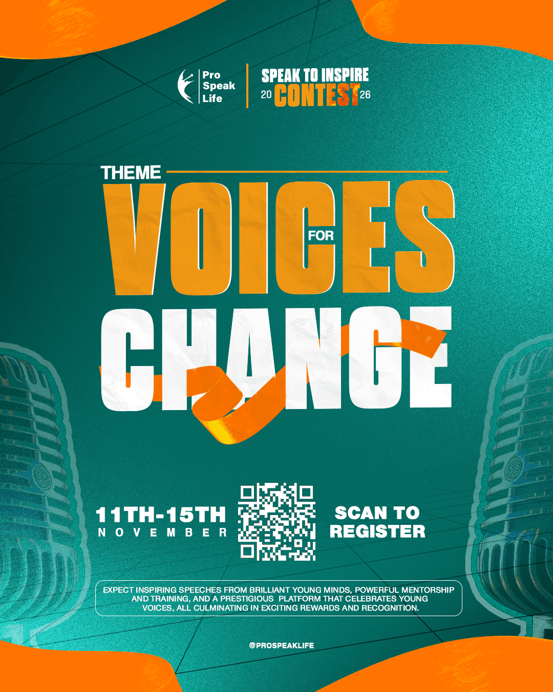 Speak to Inspire Contest 2026